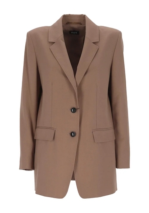 Marella button blazer - Brown
