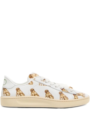 Valentino Garavani Royco Petit Charles-print sneakers - White