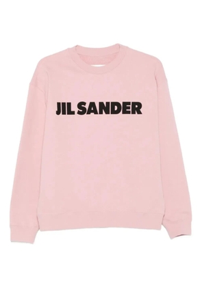 Jil Sander logo-print sweatshirt - Pink