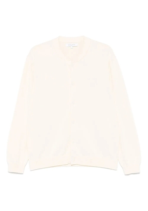 Maison Kitsuné Bold Fox Head-embroidered cardigan - Neutrals