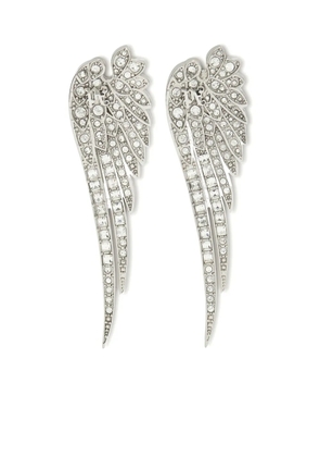 Palm Angels Wings earrings - Silver