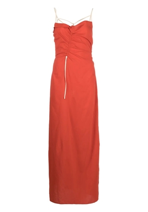 Jacquemus La Robe Gaua long dress - Red