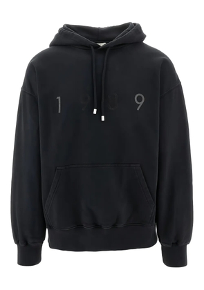 1989 STUDIO logo-print hoodie - Black