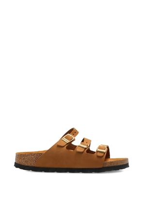 Birkenstock Florida Fresh suede flat sandals - Brown