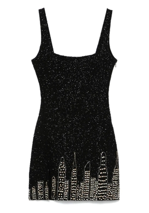 STAUD Le Sable mini dress - Black