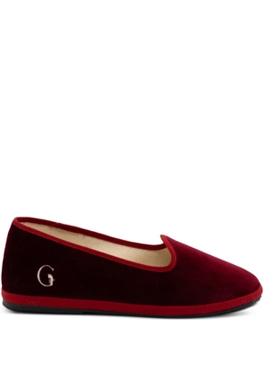 Gondolina Dogale logo-detail slippers - Red