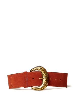 TWINSET henna ornate buckle belt - Brown