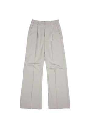 MM6 Maison Margiela pleated wide-leg trousers - Neutrals