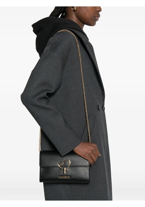 Love Moschino heart-detail shoulder bag - Black