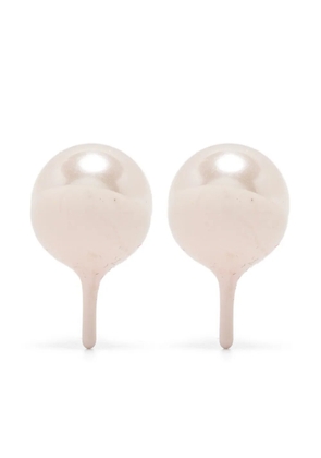 Ottolinger two-tone pearl earrings - Silver