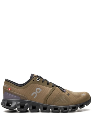 On Running Cloud X 3 'Hunter/Black' sneakers - Brown