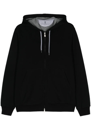 Brunello Cucinelli long-sleeve hoodie - Black
