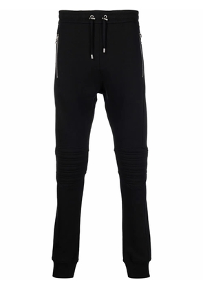 Balmain embossed logo track pants - Black