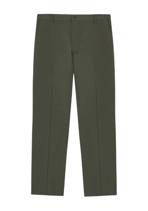 NN07 flat-front trousers - Green