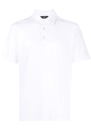 Herno short-sleeved polo shirt - White