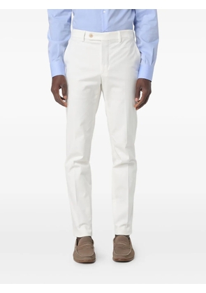 Incotex belt loops trousers - White