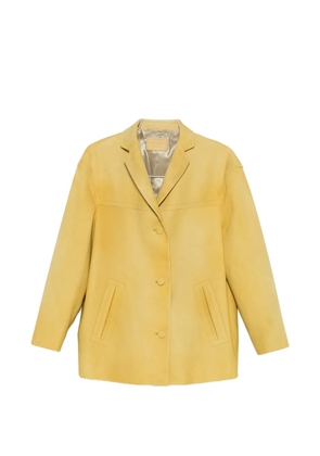 Prada lambskin jacket - Yellow