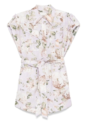 ZIMMERMANN Acacia playsuit - Purple