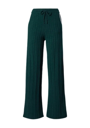 MC2 Saint Barth Dinard cable-knit trousers - Green