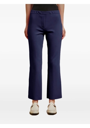 Liviana Conti mid-rise flared trousers - Blue