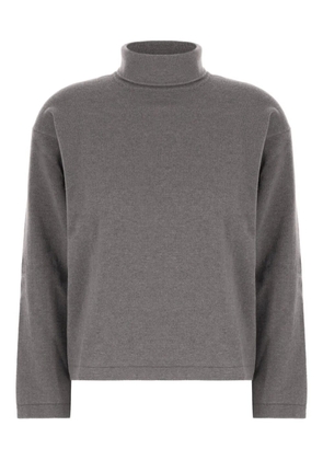 ANDRÈ MAURICE turtleneck cashmere sweater - Grey