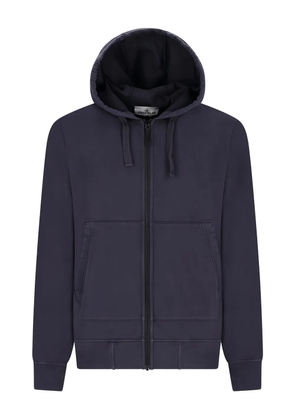 Stone Island zip-up hoodie - Blue