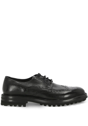 Ortigni lace-up black derby shoes