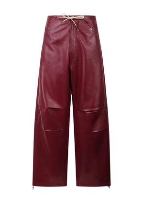 DARKPARK leather trousers - Red