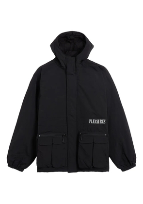 Pleasures Run hooded jacket - Black