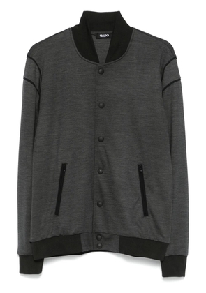 ERALDO merino-wool bomber jacket - Grey