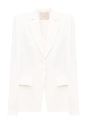 TWINSET button single-breasted blazer - White