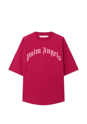 Palm Angels logo-print T-shirt - Pink