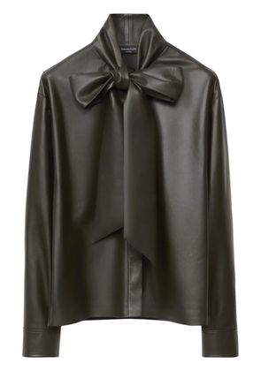 Fabiana Filippi bow detailing shirt - Green
