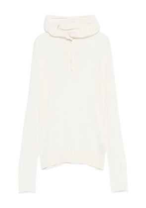 PT Torino buttoned hooded top - Black