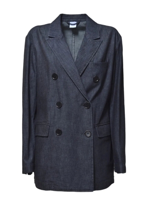 ASPESI double-breasted denim blazer - Blue