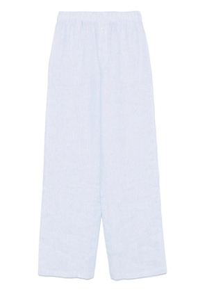 Riviera linen trousers - Blue