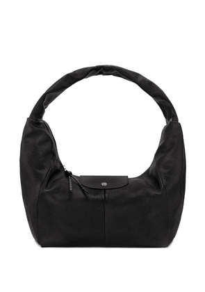 Longchamp leather shoulder bag - Black