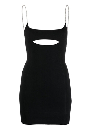 GCDS cut-out minidress - Black