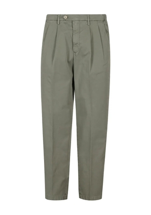 Briglia 1949 Imperia pleated trousers - Green