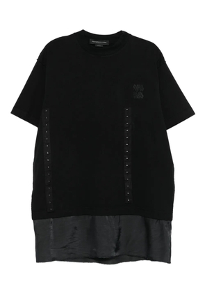 FEDERICO CINA embellished-panel dress - Black