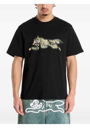 Billionaire Boys Club - Ice Cream tiger stripe running dog T-shirt - Black