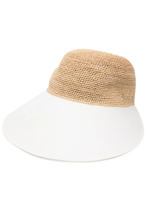 Helen Kaminski woven sun hat cap - Neutrals
