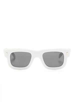 Cutler & Gross rectangle-frame tinted sunglasses - Black