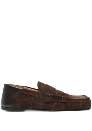 Jacquemus Les Mocassins Carre mocassins - Brown