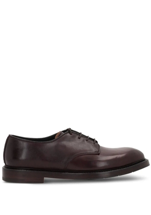 Premiata leather Derby shoes - Red