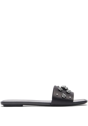 Stuart Weitzman Poppy slides - Black
