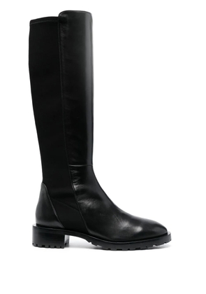 Stuart Weitzman panelled knee-length boots - Black