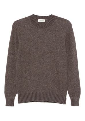 Piacenza Cashmere crew-neck sweater - Brown