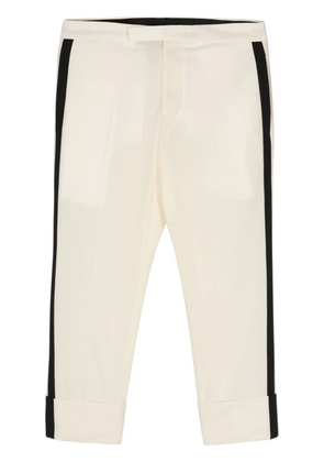 SAPIO wool tailored trousers - White