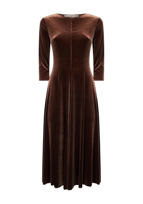 Blanca Vita Blanca Vita midi dress - Brown